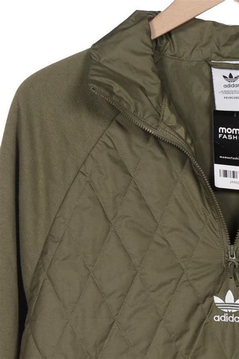 adidas Originals Jacke Damen Mantel Gr. EU 40 Baumwolle grün 